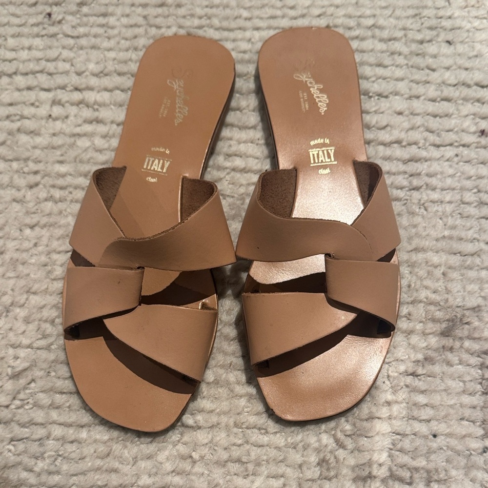 Seychelles light tan Leather Women's Sandals
